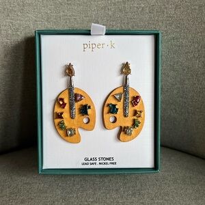 Paint 🎨 Palette gem detail wooden BNIB